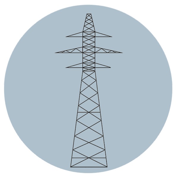 Промежуточная унифицированная опора 2П220-1-6,8