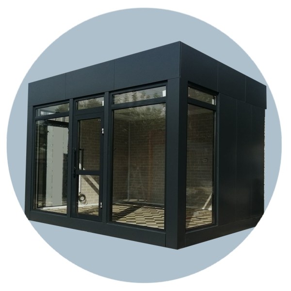 Торговый павильон с рекламным коробом 4000х3400 мм